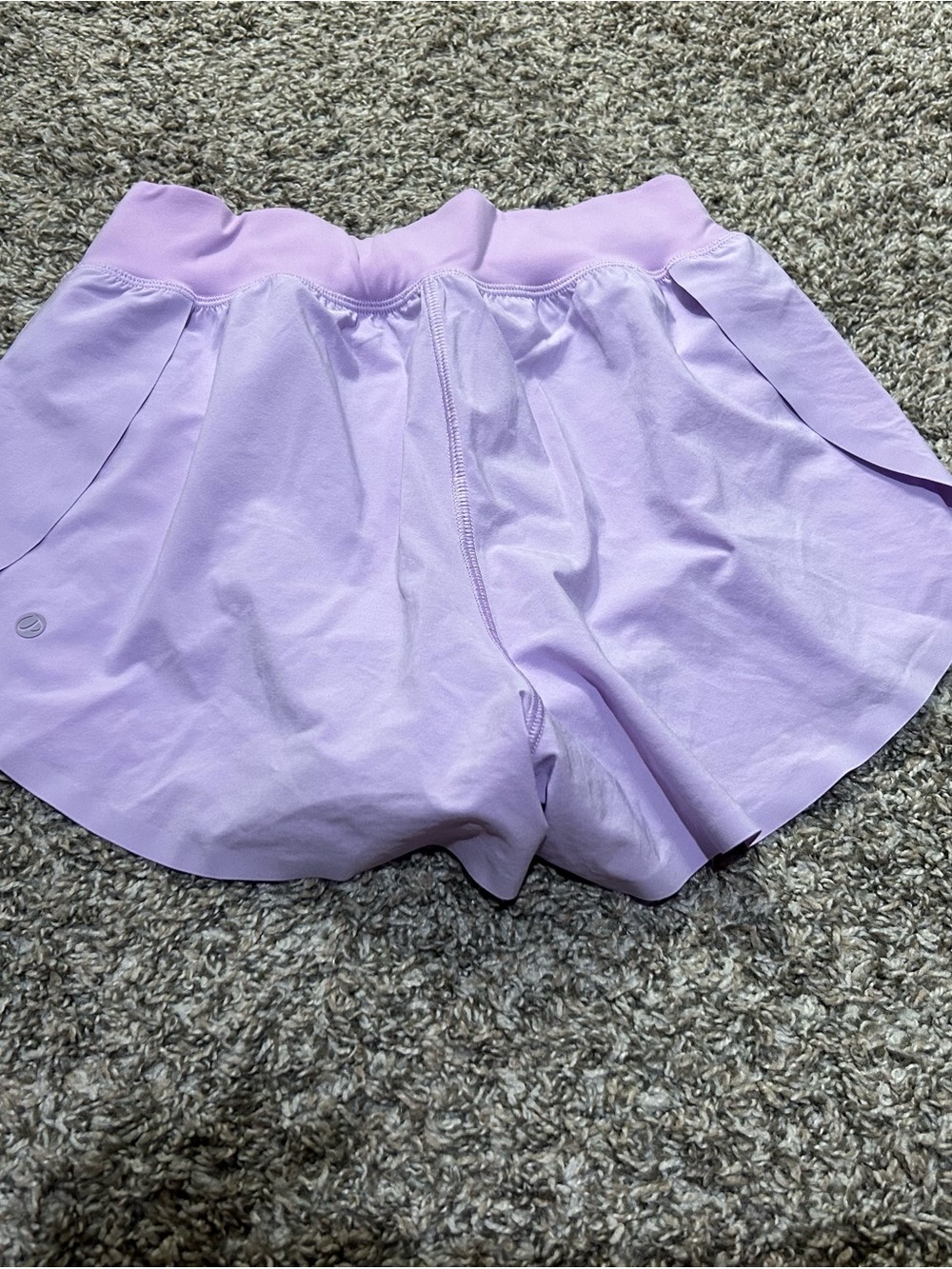 CRZ YOGA Lilac High-Waist Athletic Shorts - Picture 4 of 6